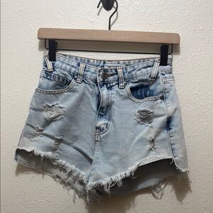 Thatssofetch Distressed Denim Shorts, Size 6